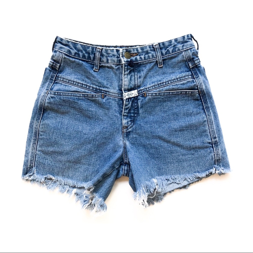 90’s Marithé François Girbaud High Rise Cutoffs